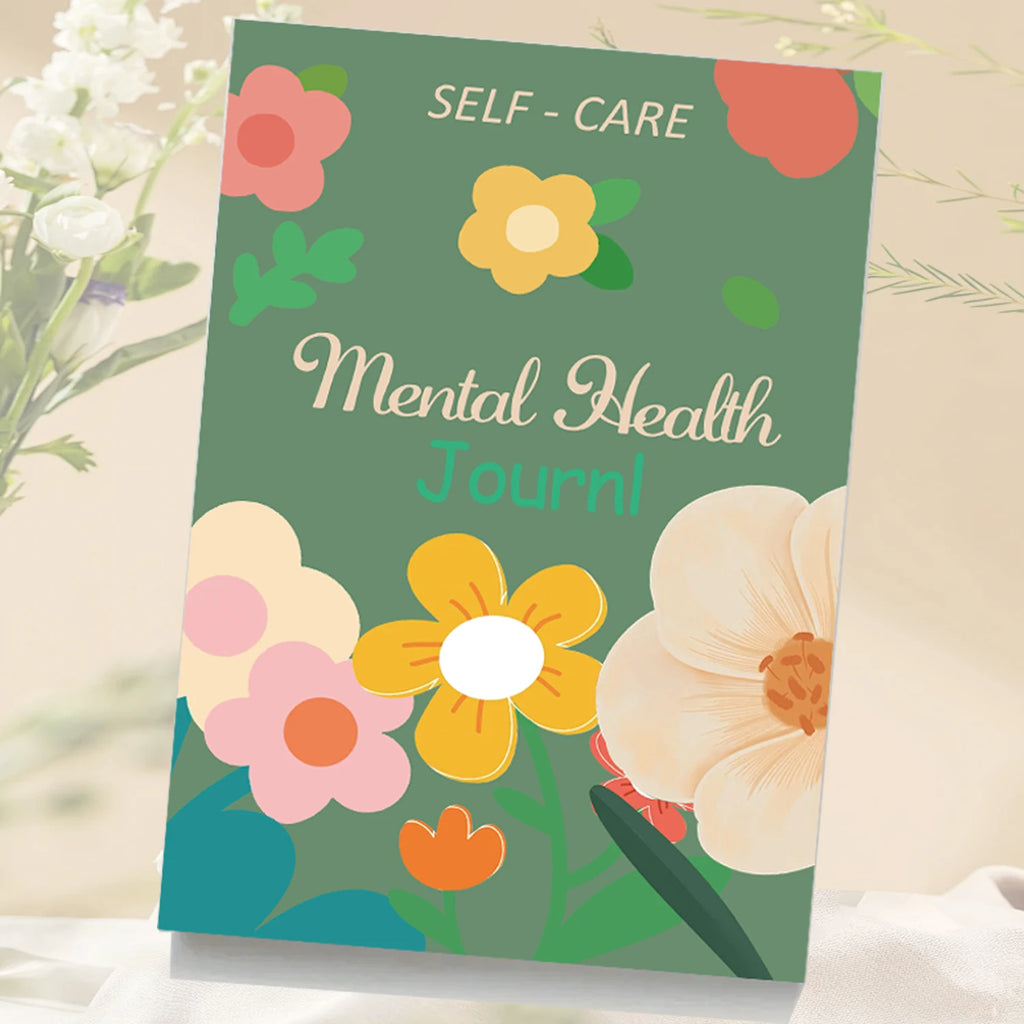 92-Day Mental Health Journal | Mood Tracker & Daily Self-Care Affirmations