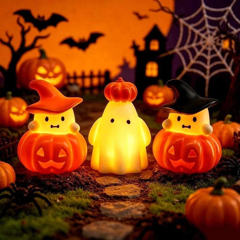 Cute Pumpkin & Ghost Halloween Decor
