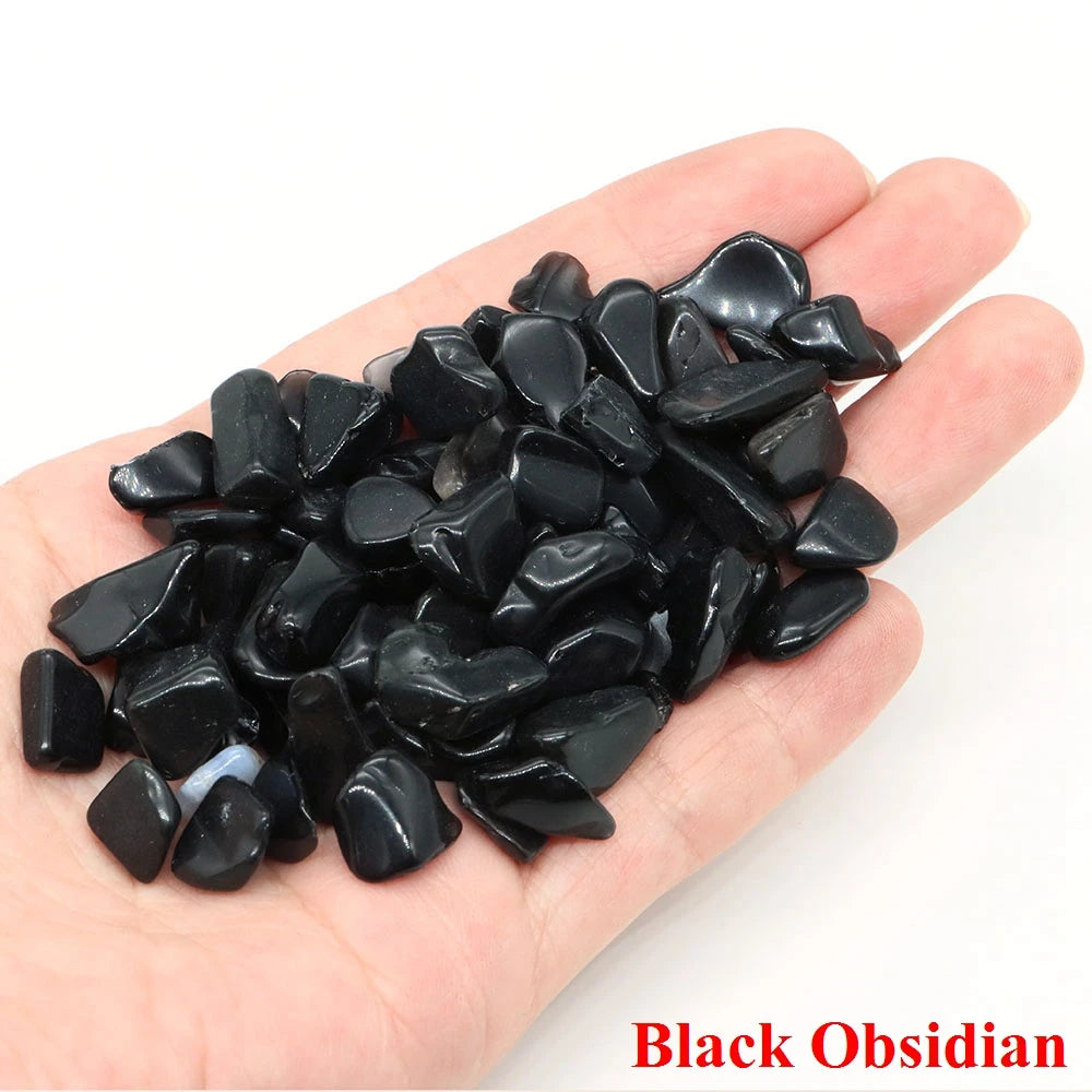 Natural Crystal Chip Stones | Tumbled Healing Crystals & Gemstone Gravel