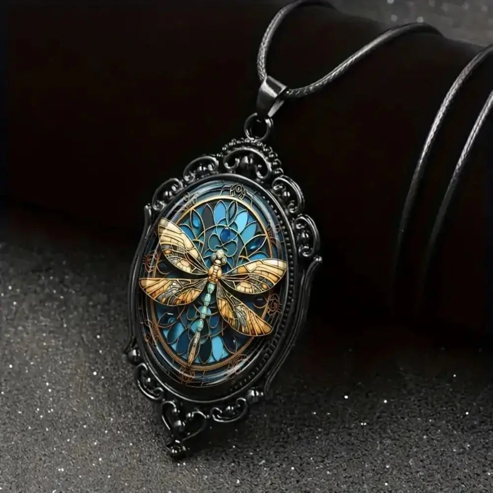 Gothic Sun & Moon Witch Necklace | Vintage Cameo Punk Charm | Witchy Jewelry Gift