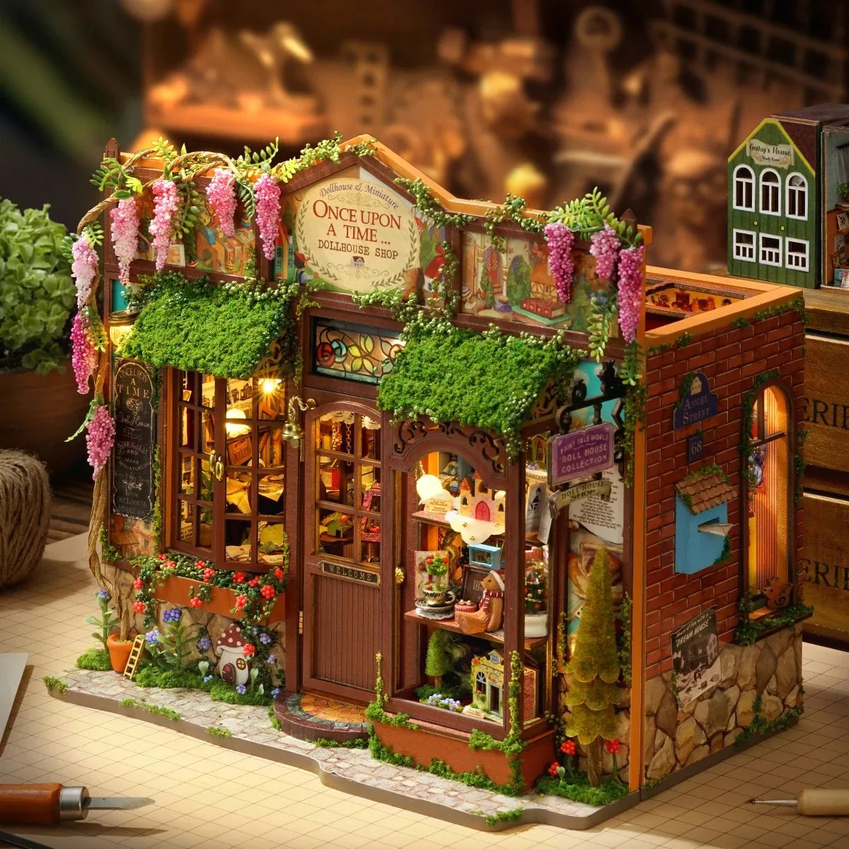 DIY Fairy Tale Wonderhouse – Japanese-Style Miniature Bookend & Home Decor Craft