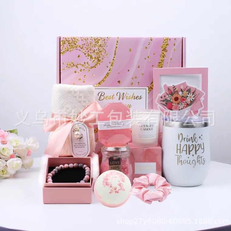 Lavender Spa Gift Basket Set