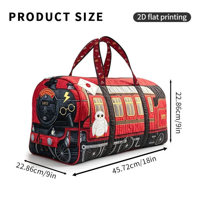 Quilted Travel Duffle Tote Bag | 30 Styles | Beach, Gym & Hiking