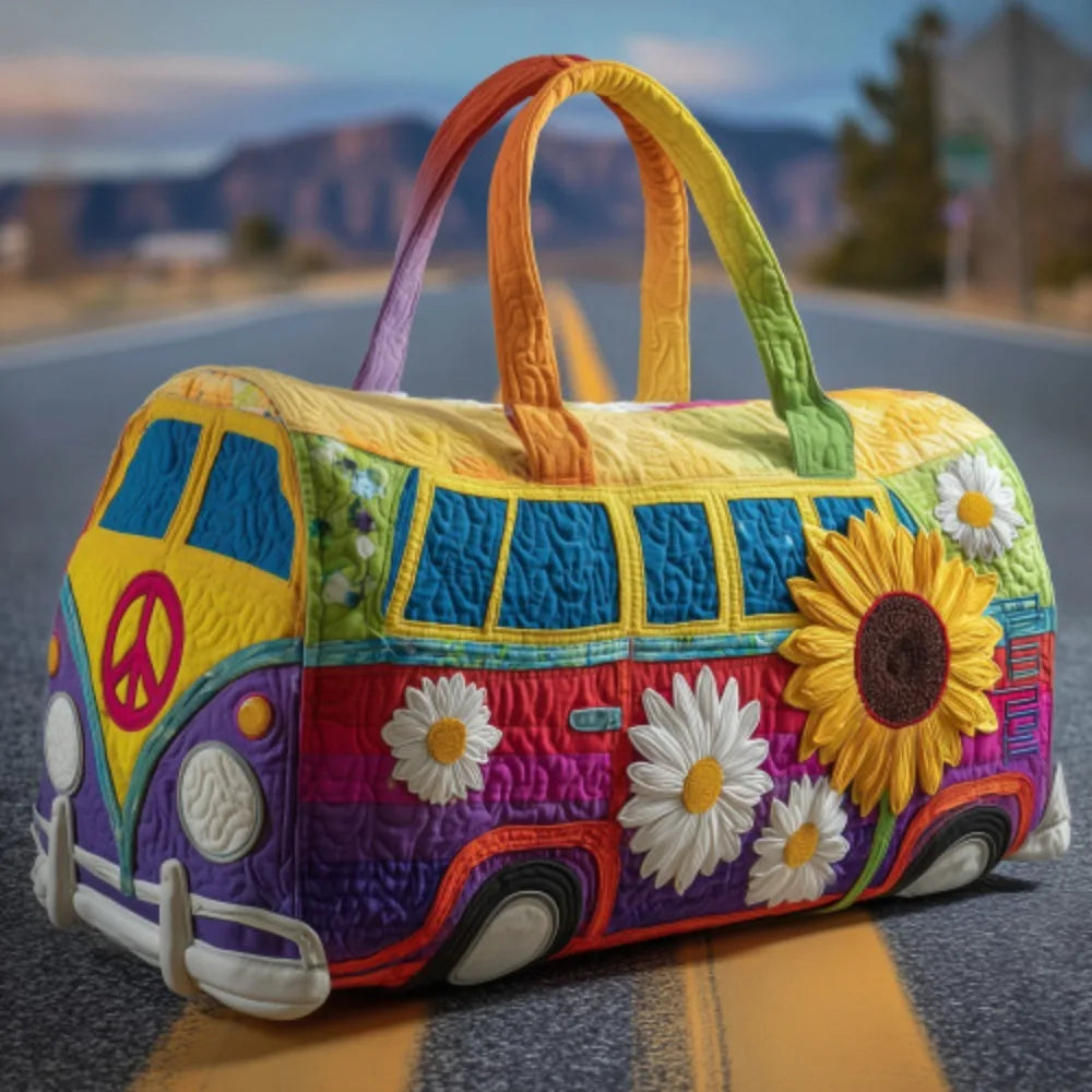 VW Bus Quilted Duffle Bag | 8 Designs