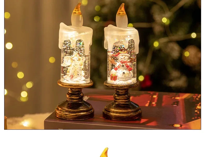 Christmas Candle-Style Lantern | 4 Festive Designs