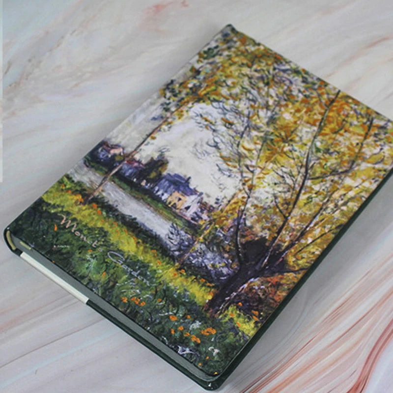 Hardcover A5 Notebook | Retro Literary Journal with 256 Pages