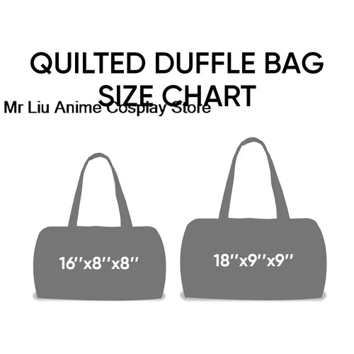 3D Floral Quilted Duffle Bag | 4 Designs | 2 Sizes