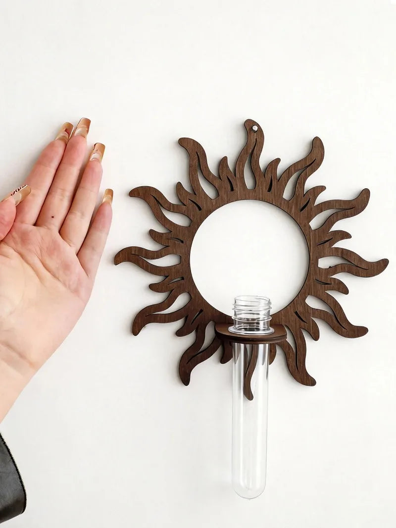 Wooden Wall Propagation Station | Sun, Jellyfish & Lantern
