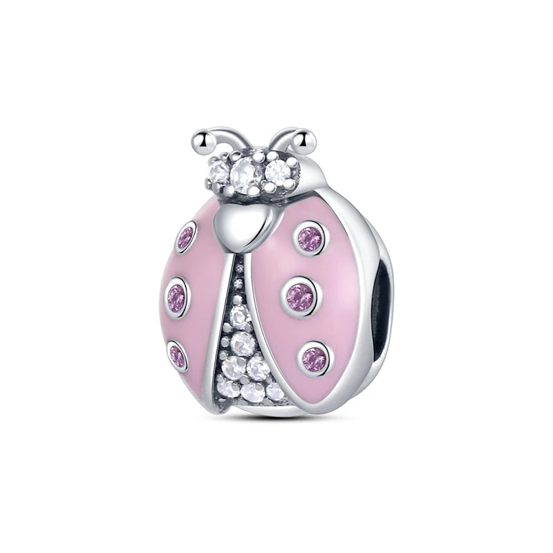 925 Sterling Silver Charm Pendant | Hearts, Bows, Butterflies & More