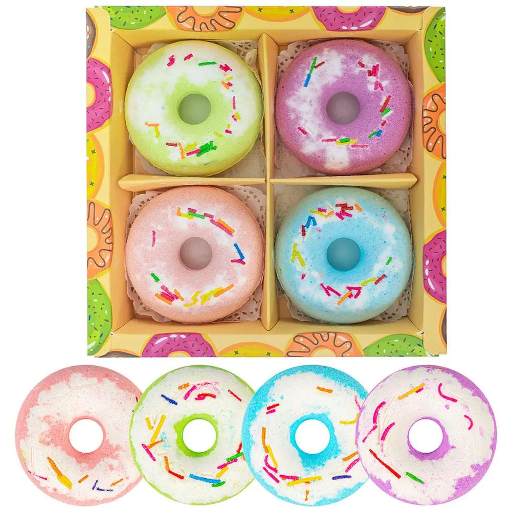 Donut Bath Bombs with Surprise Toys