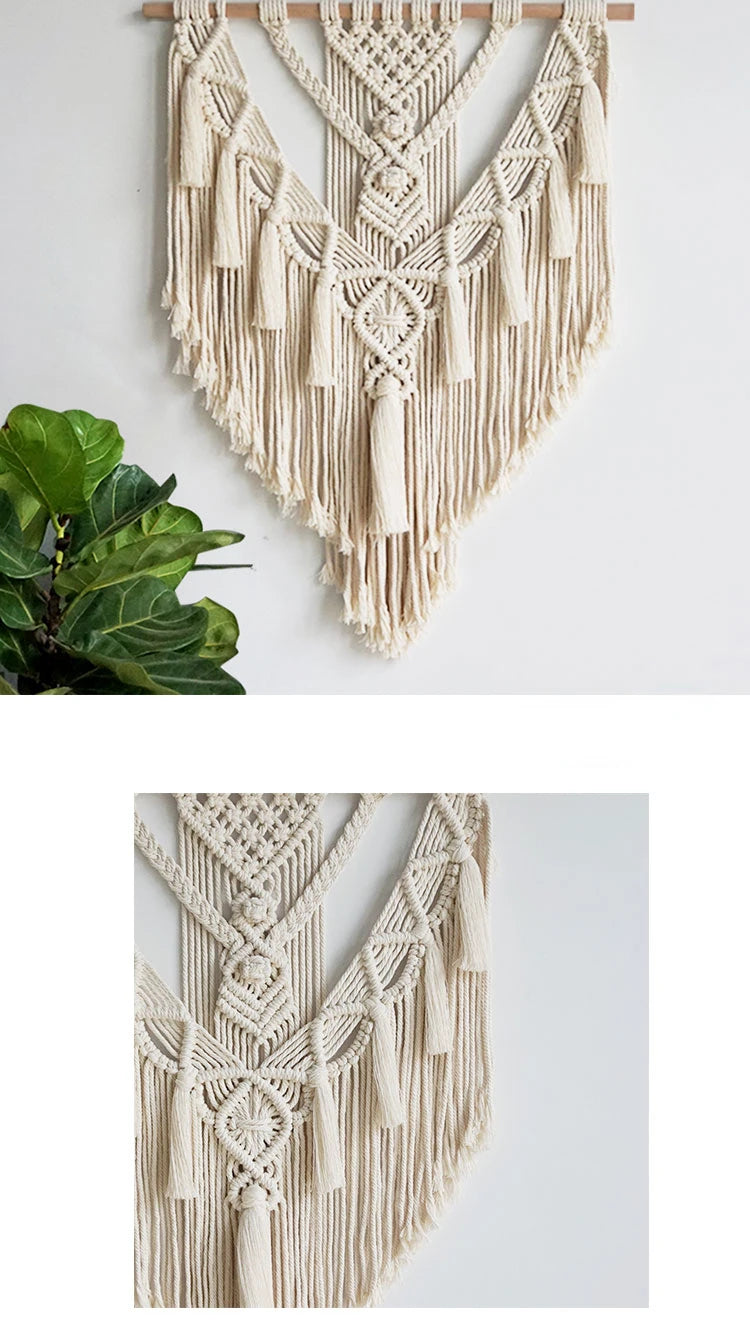 Geometric Macramé Wall Hanging