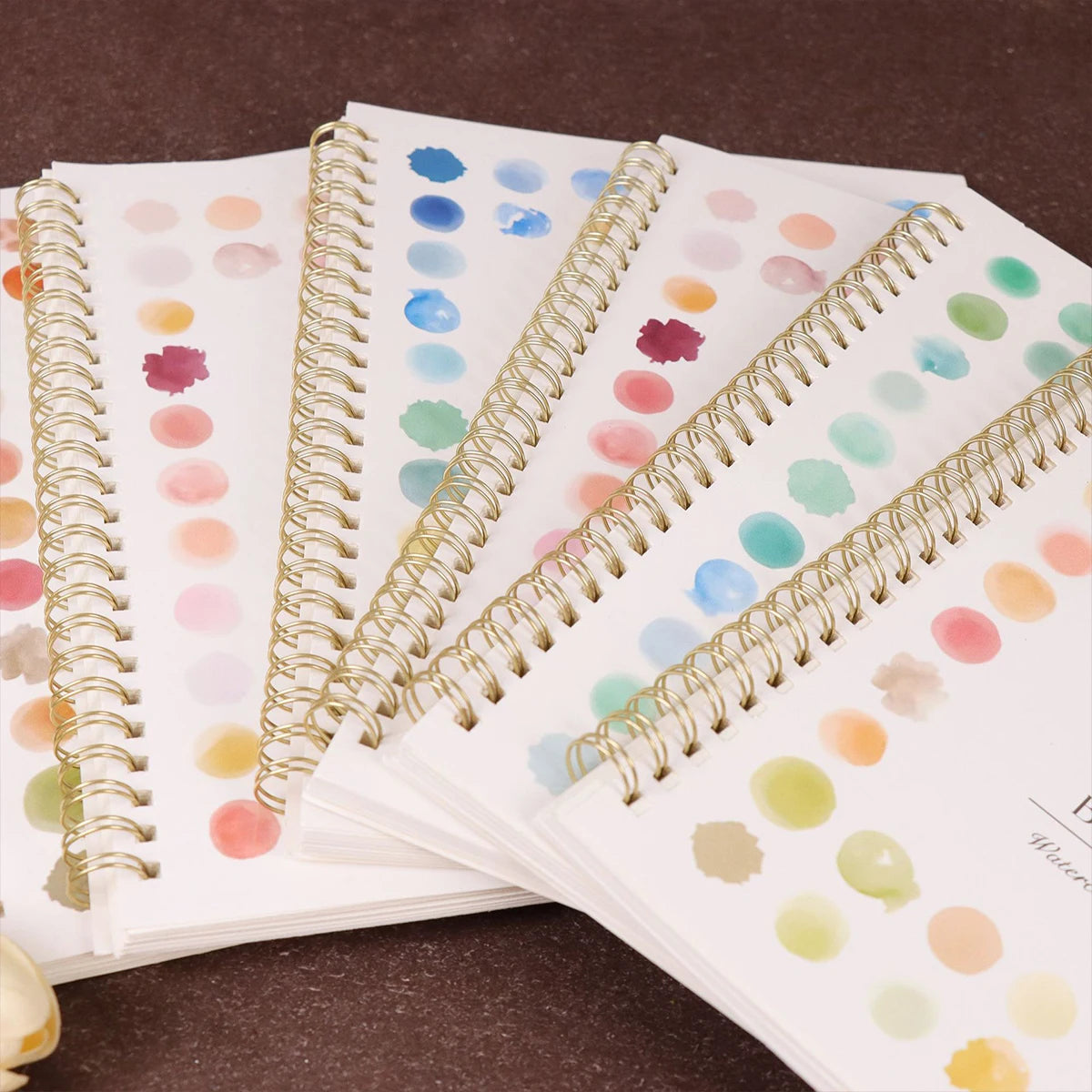 Watercolor Workbook for Beginners | Themed Practice Book for Kids & Adults