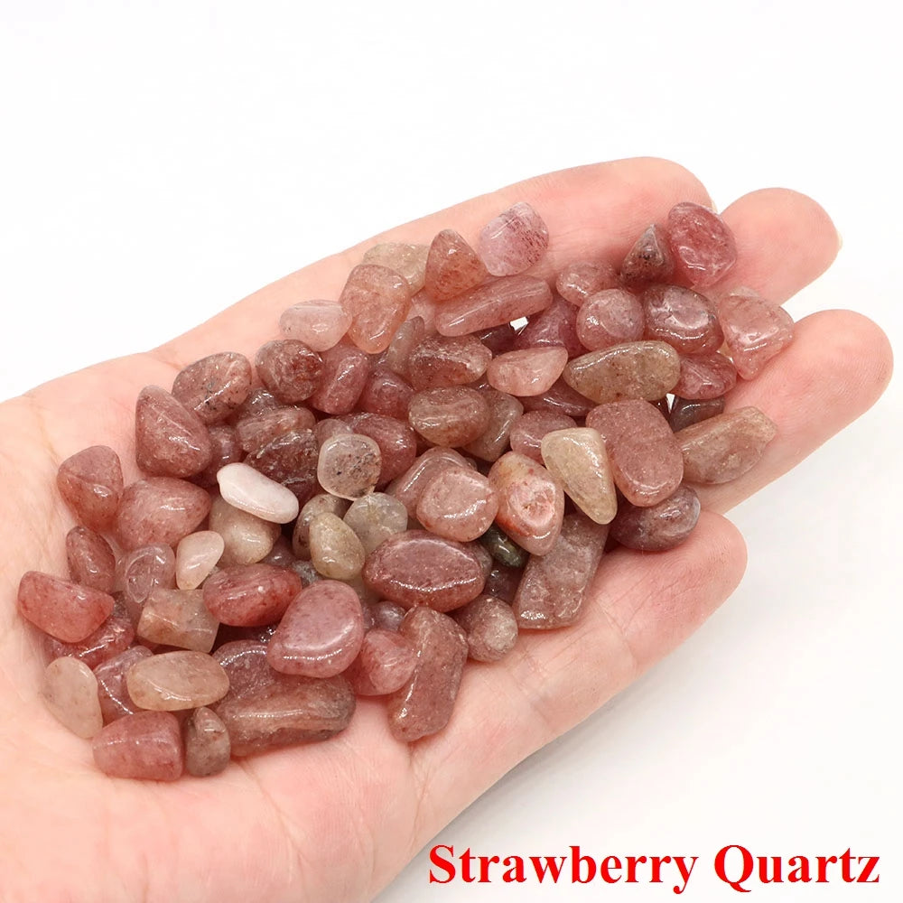 Natural Crystal Chip Stones | Tumbled Healing Crystals & Gemstone Gravel