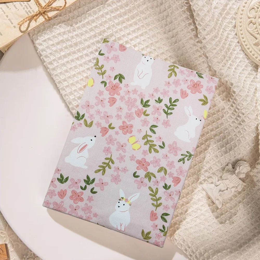 Fabric Journal Cover Protector | Cute Notebook Sleeve in 20 Designs