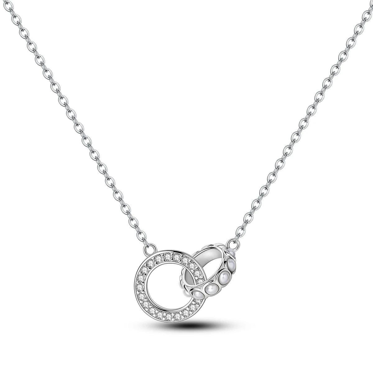 925 Sterling Silver Crystal Pendant Necklace — Minimalist Spiritual Jewelry