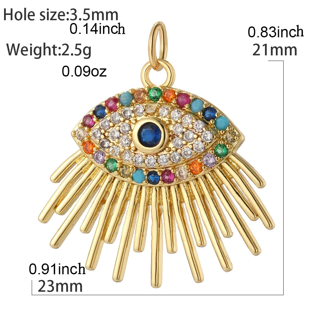 Bohemian Heart Charms – Copper DIY Pendants for Bracelets, Necklaces & Earrings