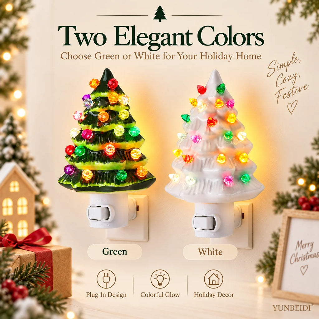 Plug-In Christmas Tree Night Light