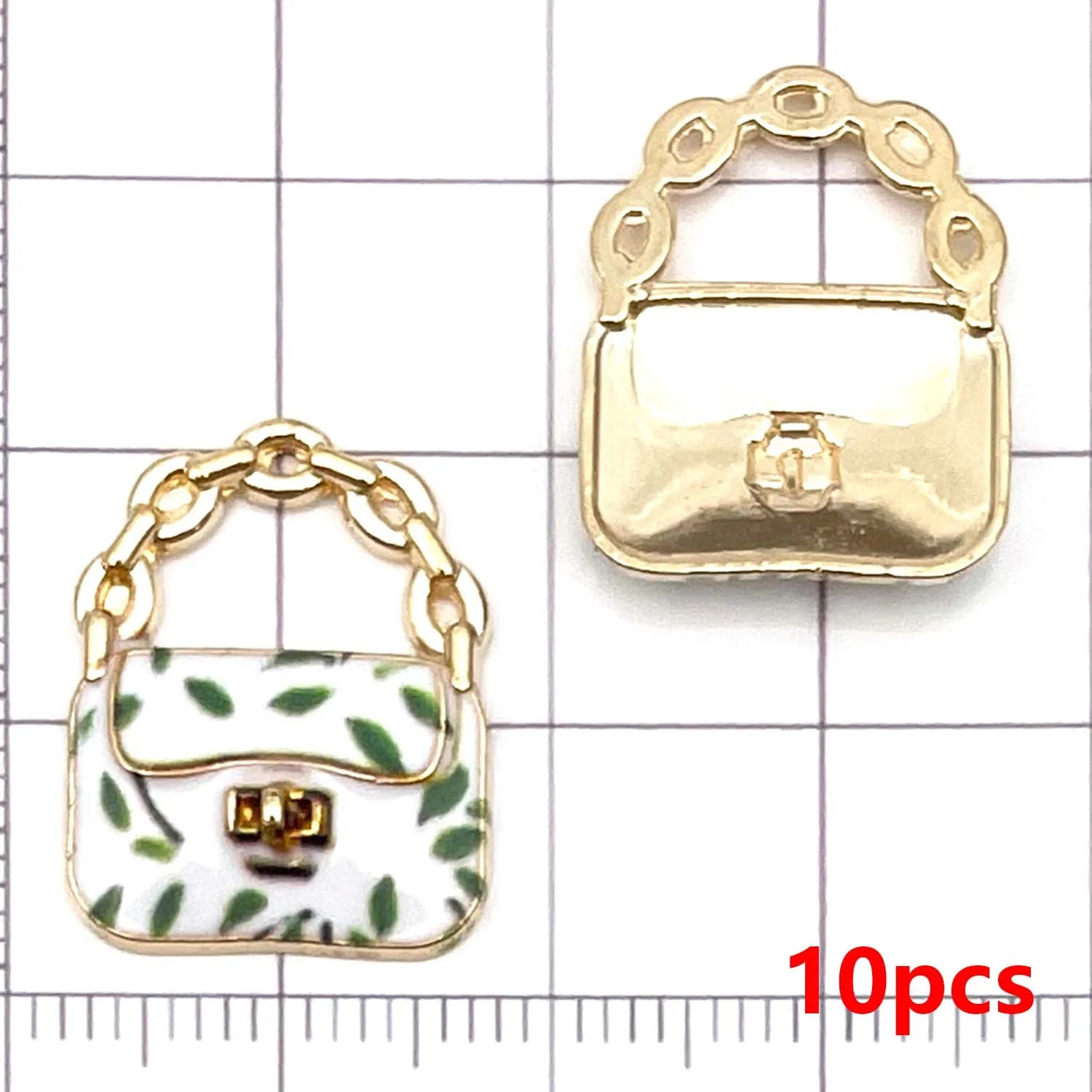 Colorful Alloy Handbag Charms for DIY Jewelry Making – Bracelet, Necklace & Earring Pendants