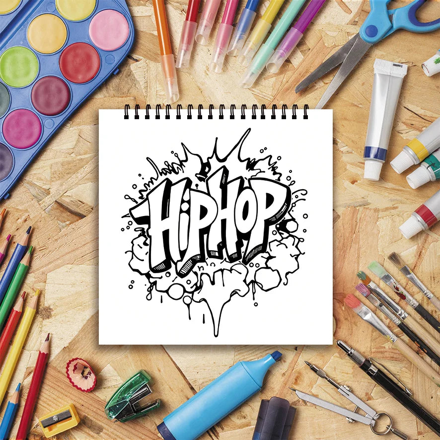 Street Art Coloring Book for Adults – 22 Pages of Urban Magic