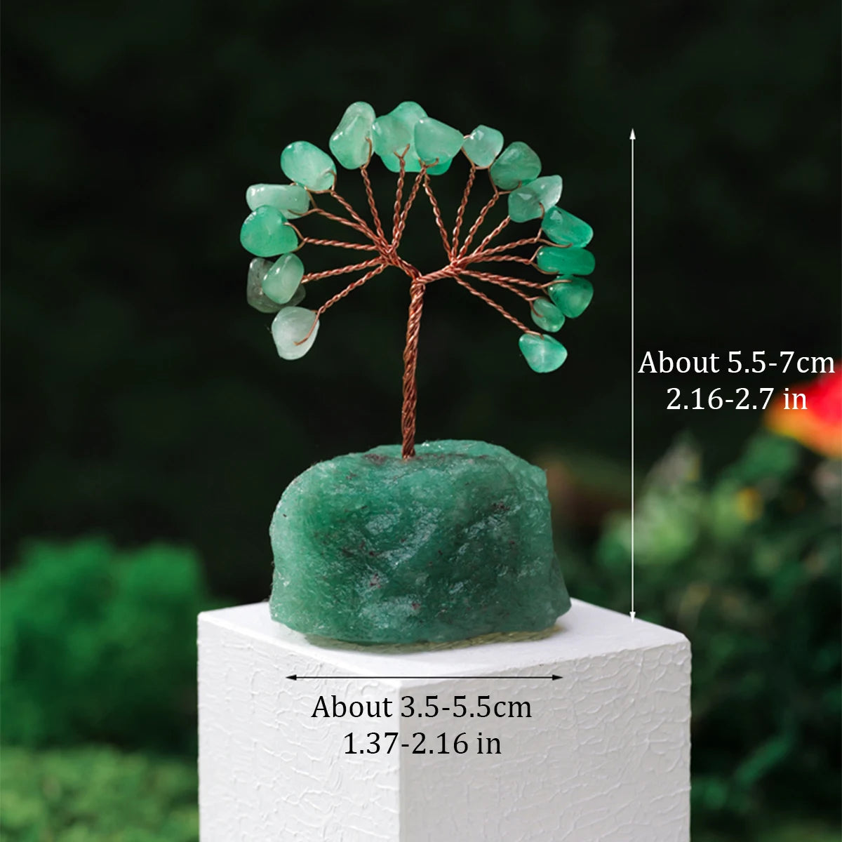 Natural Gemstone Crystal Lucky Tree