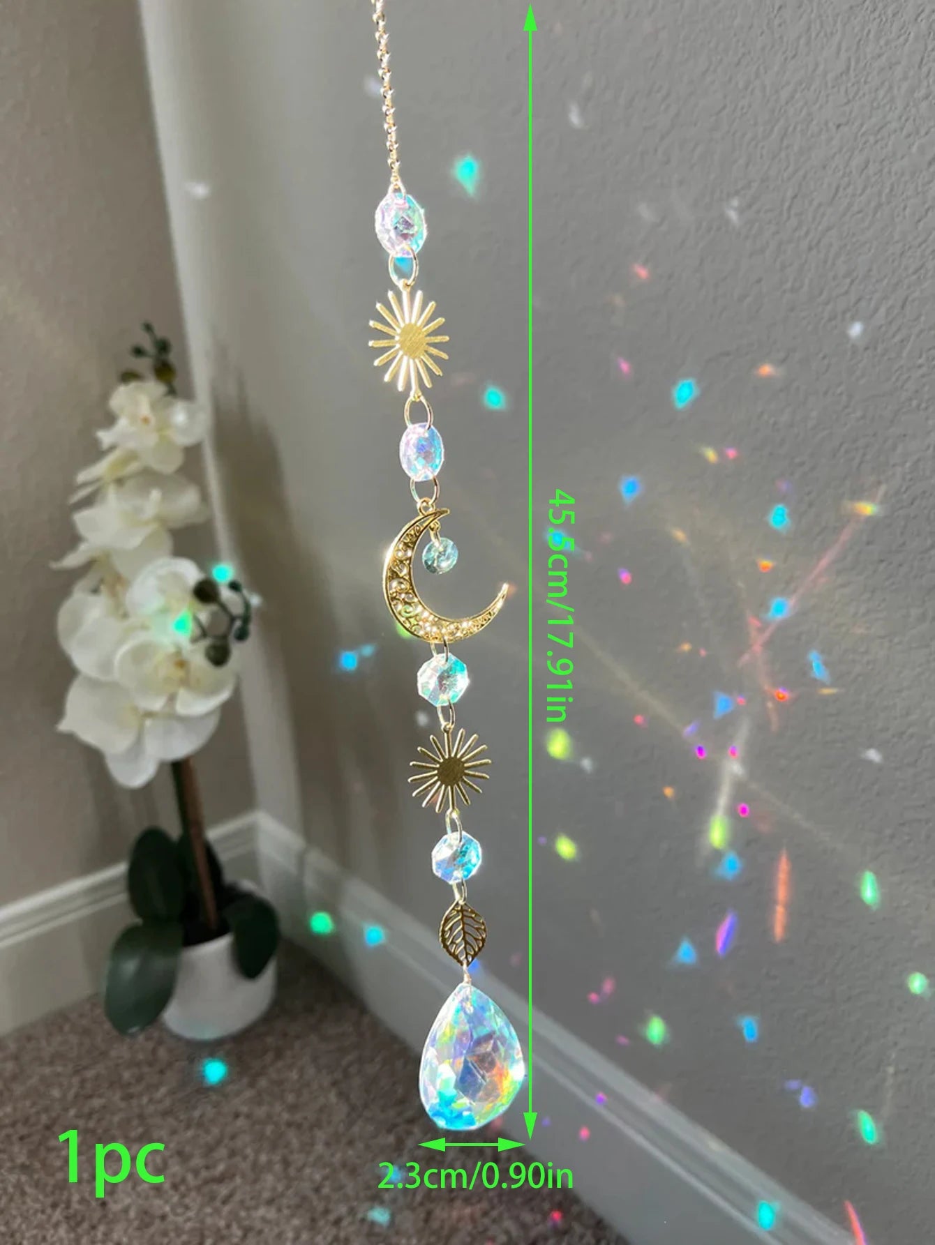 Sun & Moon Prism Pendant