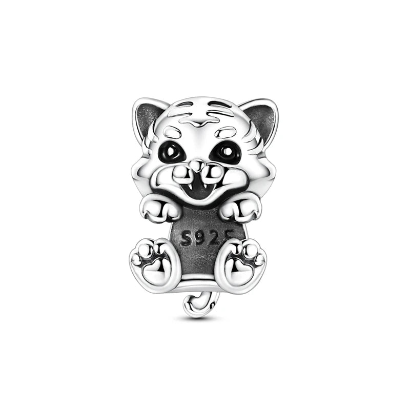 925 Sterling Silver Character Charms – Bracelet Pendants for Women