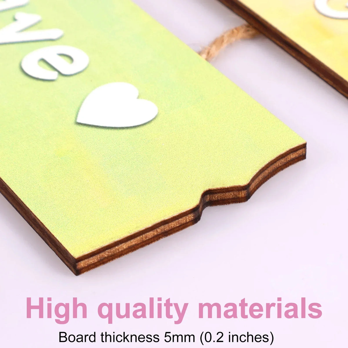 Kids Inspirational Wooden Wall Art — Space & Dream Themed Bedroom Decor