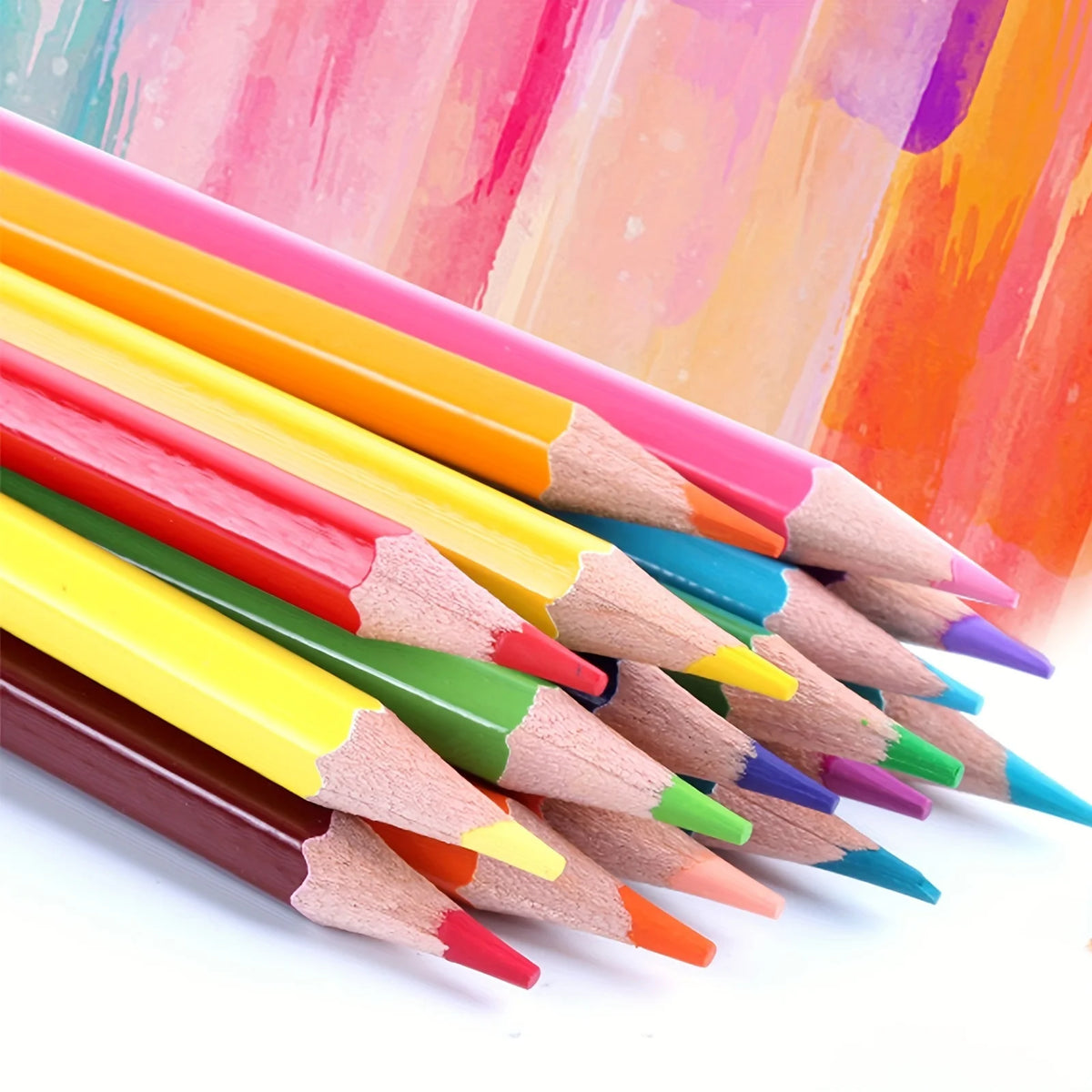 Wooden Color Pencil Set – For Coloring, Drawing & Creative Rituals