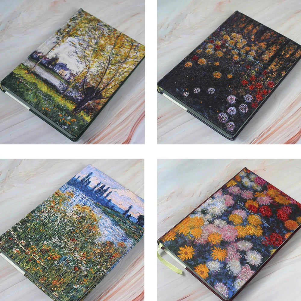 Hardcover A5 Notebook | Retro Literary Journal with 256 Pages