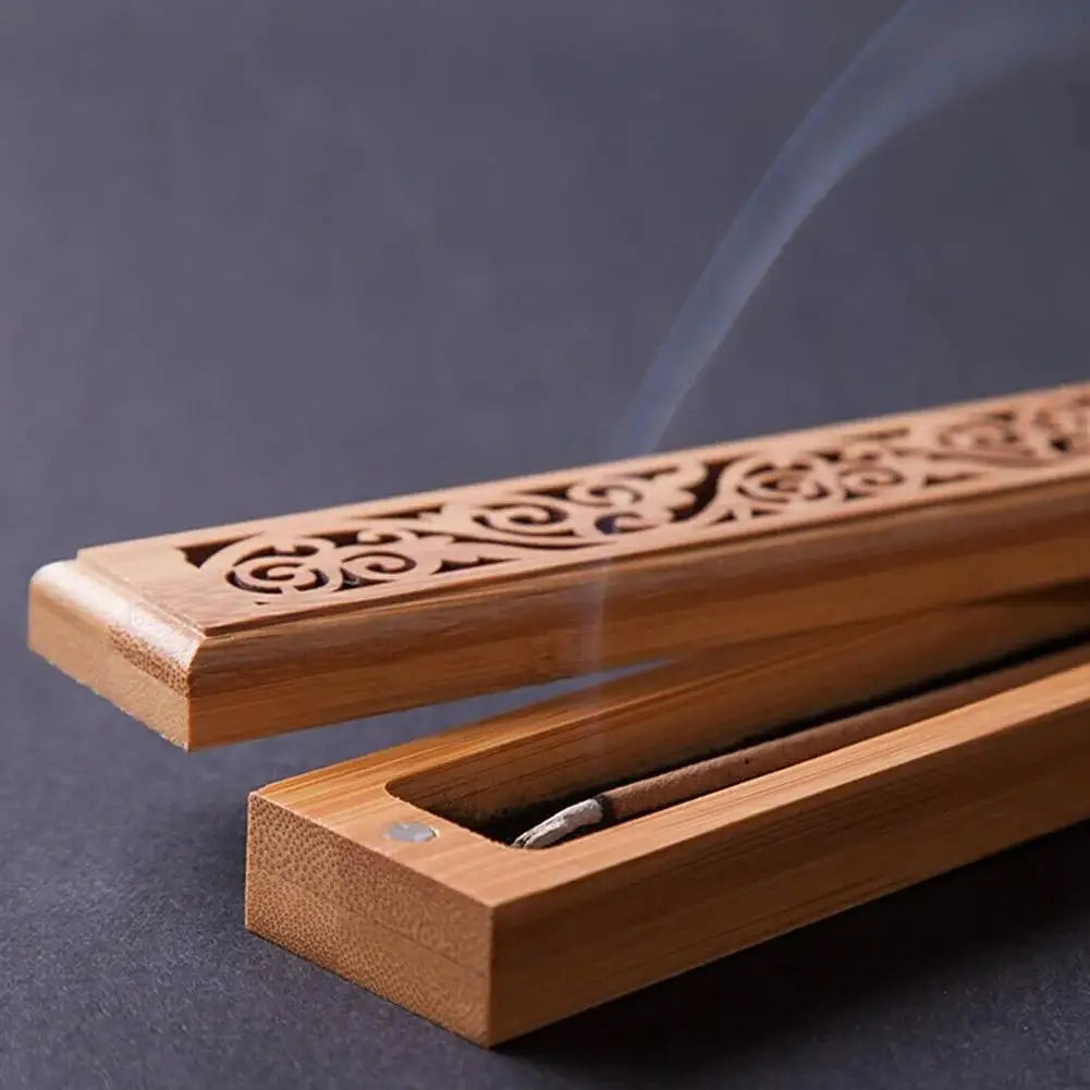 Natural Bamboo Incense Burner