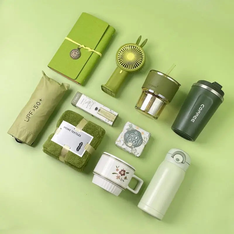 Summer Gift Set | Tumbler, Towel & Sun Protection