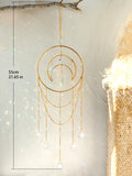 Moon Crystal Prism Suncatcher | Window Hanging