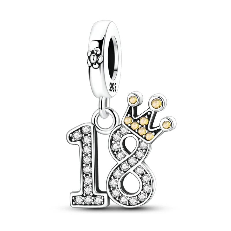 925 Sterling Silver Character Charms – Bracelet Pendants for Women