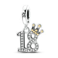 925 Sterling Silver Character Charms – Bracelet Pendants for Women