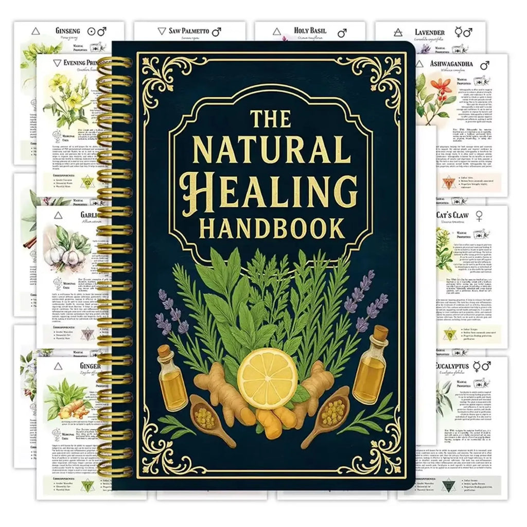 Natural Healing Handbook by Luna Filby | Holistic Wellness & Self-Care Guide