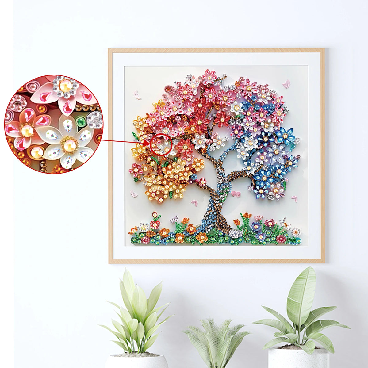 Colorful Tree of Life | Special Shape Diamond Painting Kit