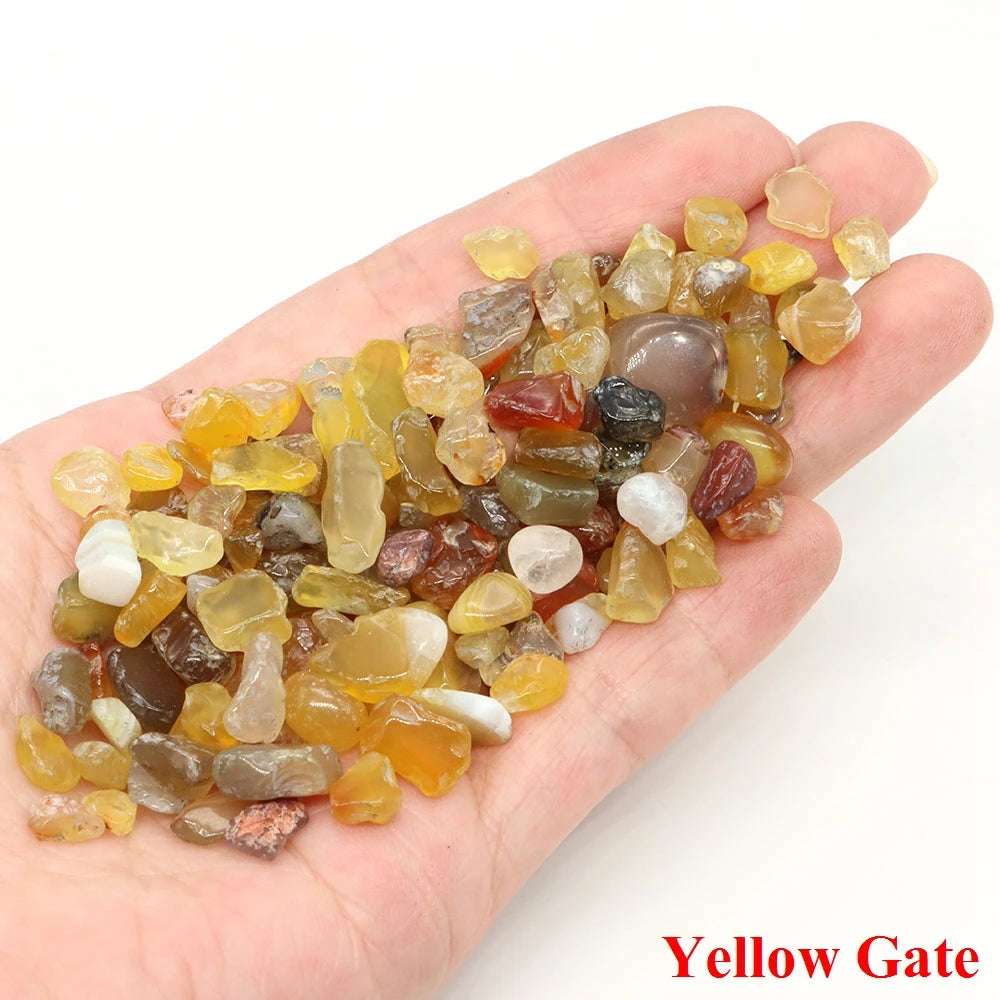 Natural Crystal Chip Stones | Tumbled Healing Crystals & Gemstone Gravel