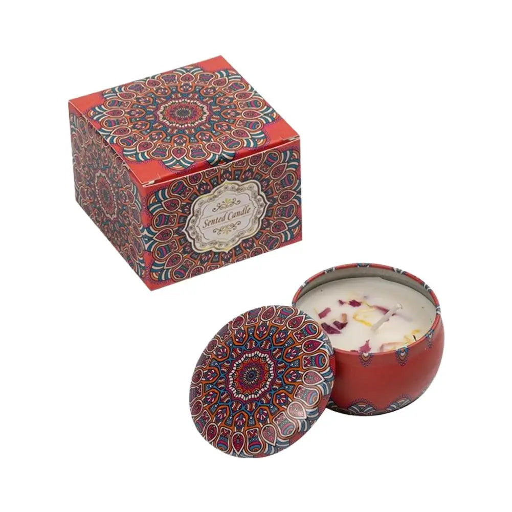 Dried Flower Scented Candles for Aromatherapy