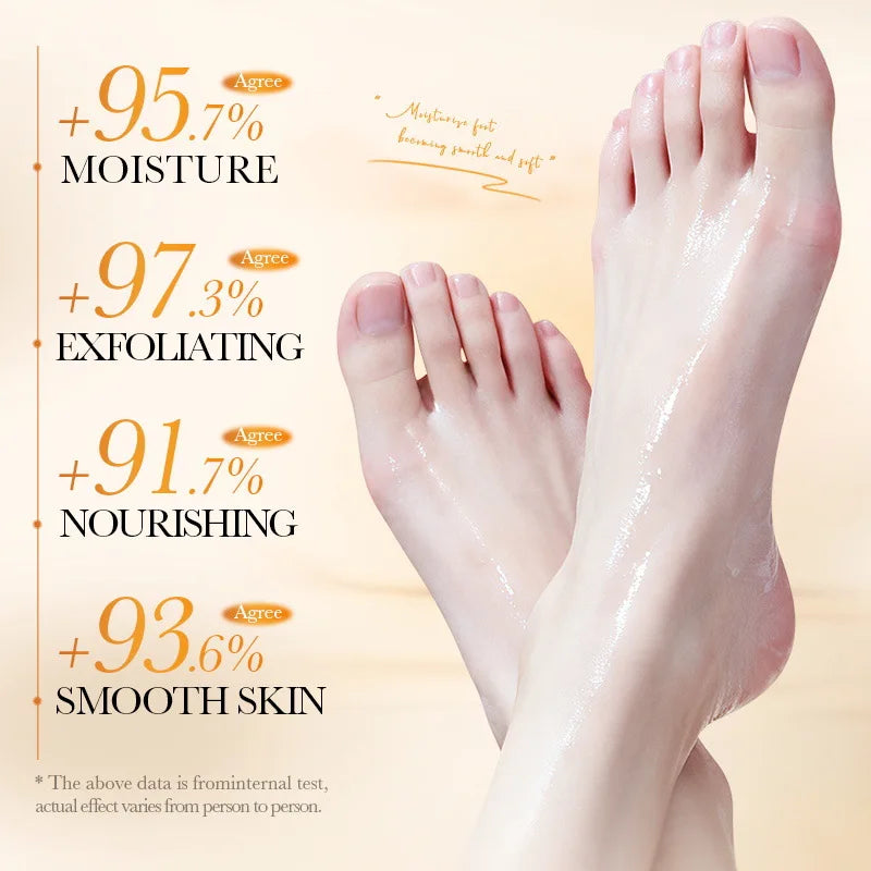 Honey Milk Nourishing Foot Mask — 5 Pairs