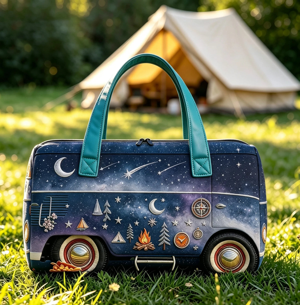 Quilted Duffle Bag | Foldable Travel & Gym Bag