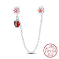 925 Silver Nature & Animal Charms – Butterfly, Floral & Woodland Pendants for Bracelets