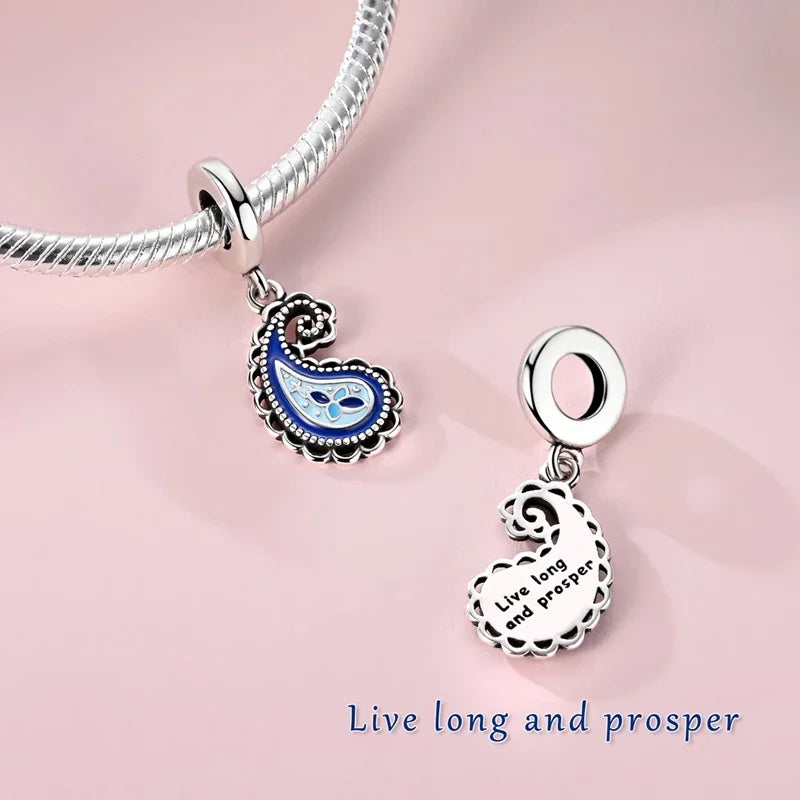 925 Silver Nature & Animal Charms – Butterfly, Floral & Woodland Pendants for Bracelets
