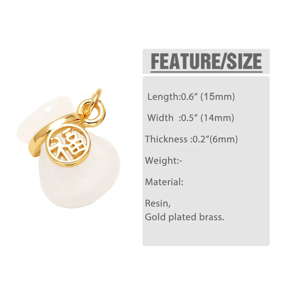 Cubic Zirconia Heart Charms for Jewelry Making – Copper DIY Bracelet Pendants