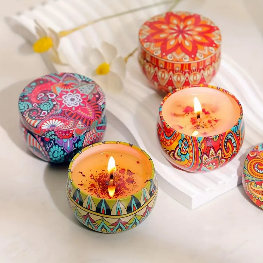 4-Piece Soy Wax Candle Gift Set