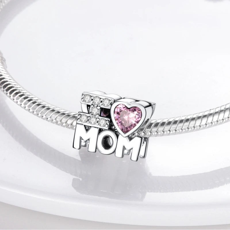 925 Sterling Silver Charm Pendant | Hearts, Bows, Butterflies & More