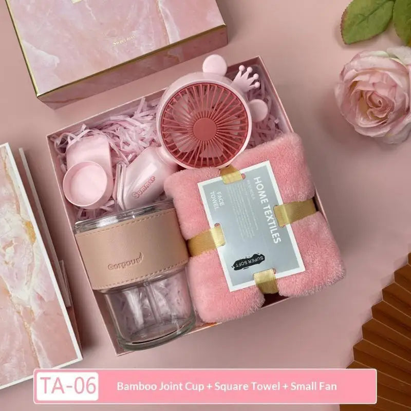 Summer Gift Set | Tumbler, Towel & Sun Protection