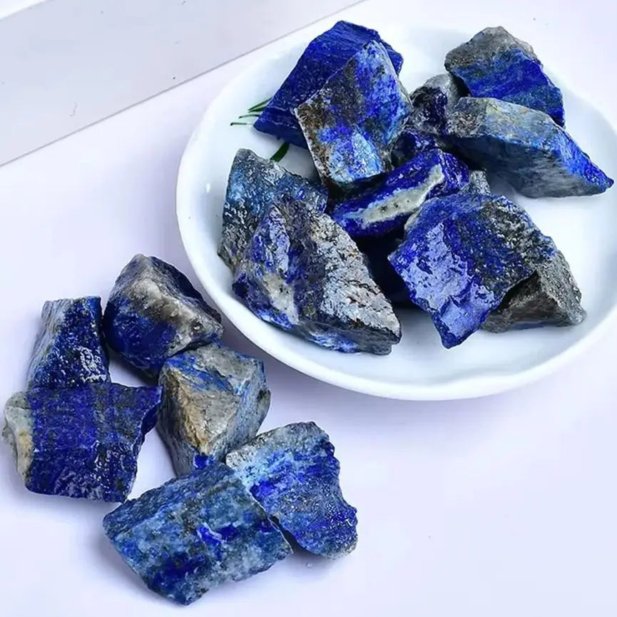 Raw Lapis Lazuli Crystal — Natural Afghanistan Healing Stone