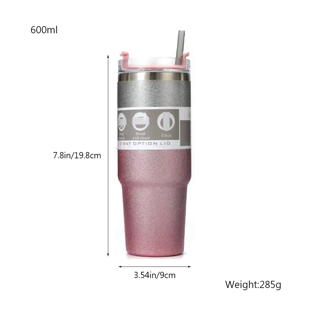 Double Wall Insulated Tumbler | 600ml & 900ml Stainless Steel Thermal Coffee Mug