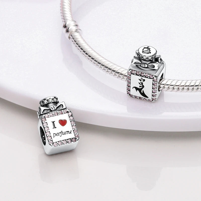 925 Sterling Silver Charm Pendant | Hearts, Bows, Butterflies & More