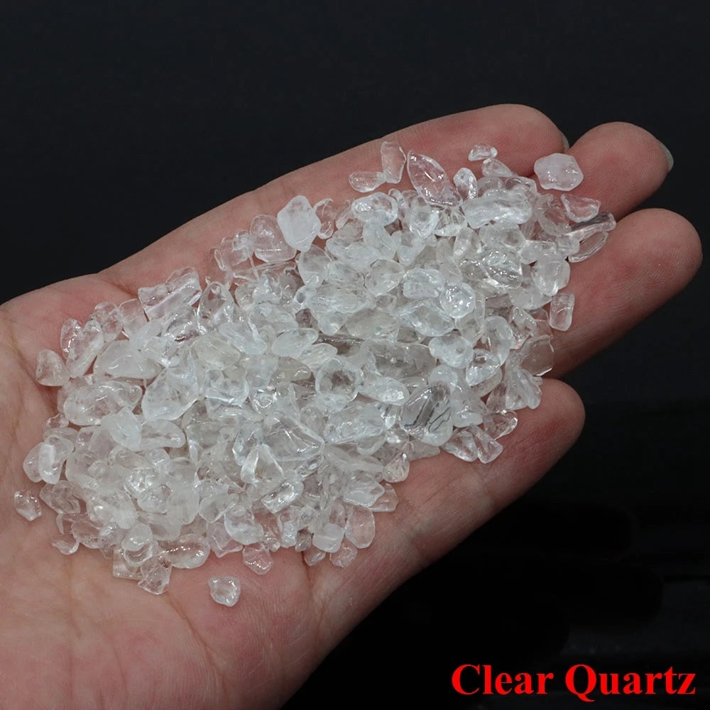 Natural Crystal Chip Stones | Tumbled Healing Crystals & Gemstone Gravel